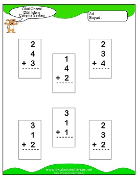 İşlemler yaprak test